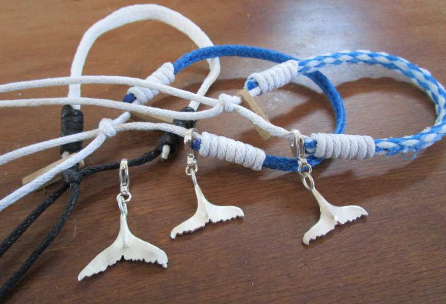 Recycling Armbänder von Ozeankind mit Silberänhängern von Michael Eiternick